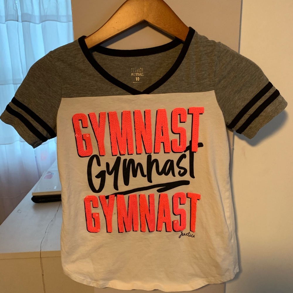 Justice Girls Gymnastics Shirt